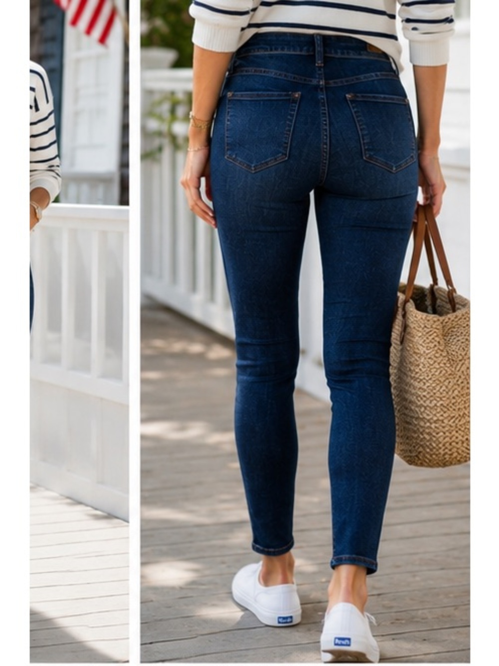 J Crew Button Fly High Rise Skinny Jeans Excellent Size 29 - Picture 2 of 9